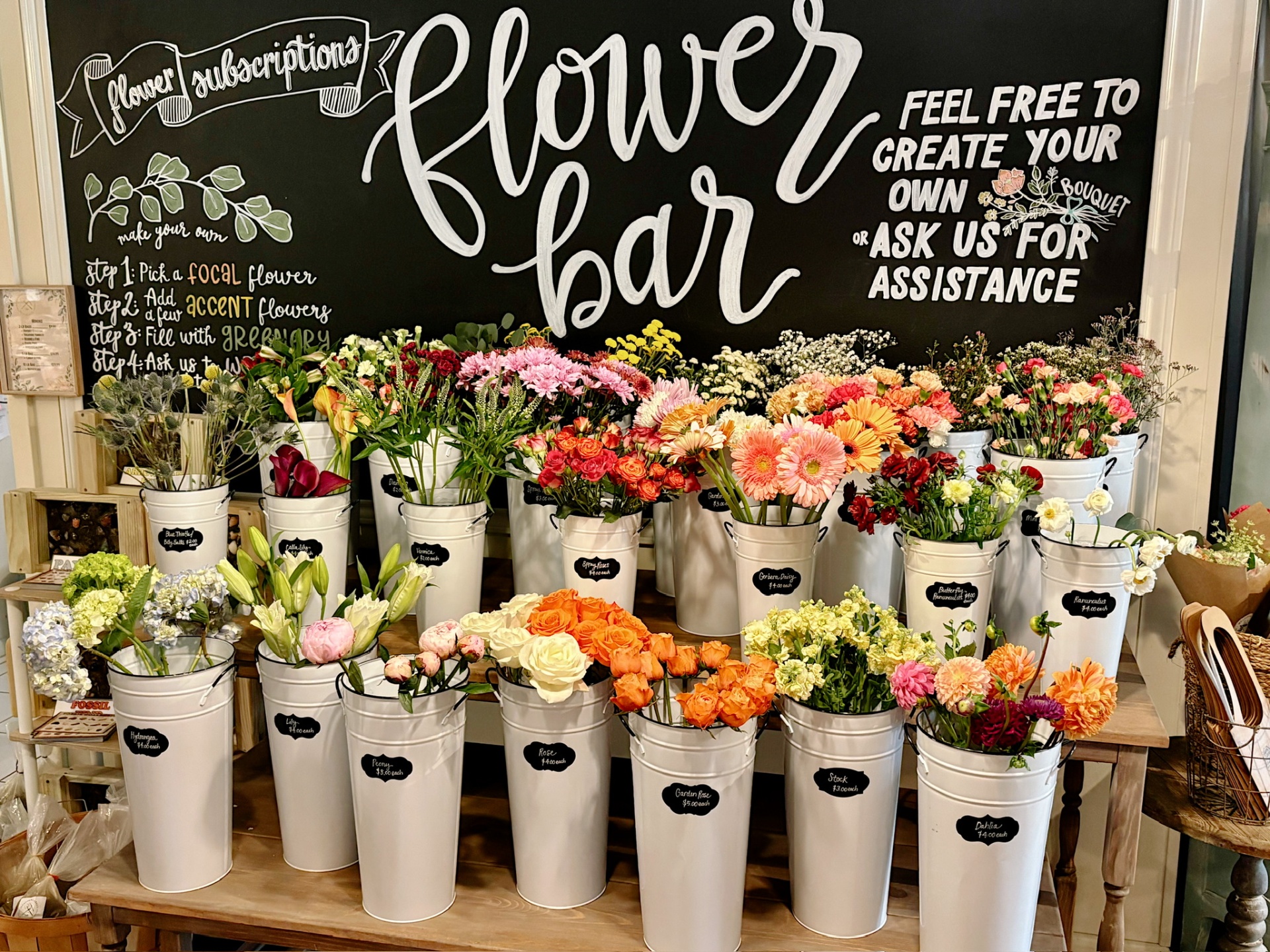 The Flower Bar — How creative are you feeling?